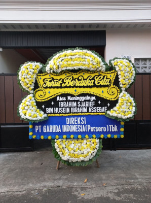 Papan Bunga Duka di Kuta Baru